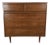 Mid Century Modern Five Drawer Highboy Dresser by Harmony House For Sale