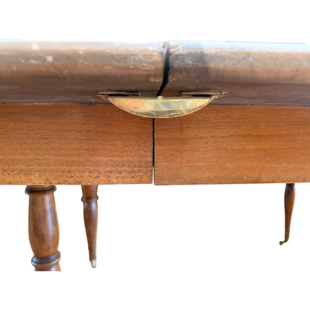 Bronze Early 19th Century Louis XVI or Directoire Style French Provincial Extending Dining Table. For Sale - Image 8 of 9