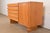 Mid-Century Modern Harold Schwartz for Romweber Mid-Century Modern Sculpted Oak Tambour Door Dresser or Credenza, 1950s For Sale - Image 3 of 12