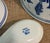 Ceramic 1990s Jingdezhen Blue and White Pagoda Design Dining Ware Set for 4 Pieces Setting 4 Total 16 Pieces For Sale - Image 7 of 15