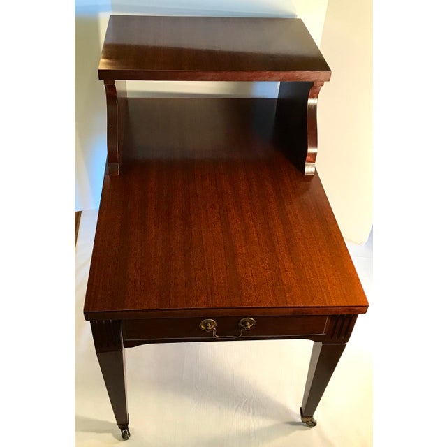 Mid Century Modern Mersman Step Side Table Chairish