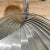 1970s Moon Pendant Lamp by Henri Mathieu in Brushed Aluminum For Sale - Image 10 of 14