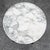 Mid Century Modern End Table Side Round Stone Pedestal Mahogany Marble Vintage Nm For Sale - Image 9 of 11