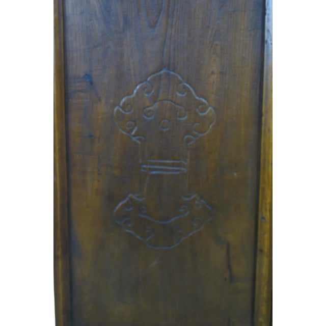 Brown Pair of Beautiful Lattice Screen Door Panel For Sale - Image 8 of 10