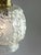 Mid-Century Italian Glass and Brass Pendant Lamp, 1960s For Sale - Image 10 of 13