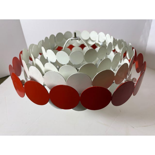1970s Mid-Century Modern Semi-Flush Fixture For Sale In New York - Image 6 of 10