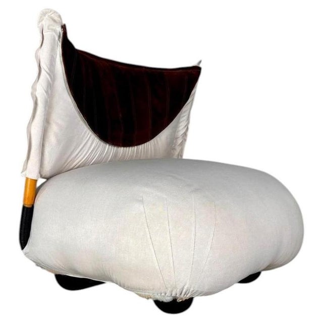 Le Bugie Chair by Alessandro Becchi for Giovannetti, 1970s For Sale - Image 9 of 9