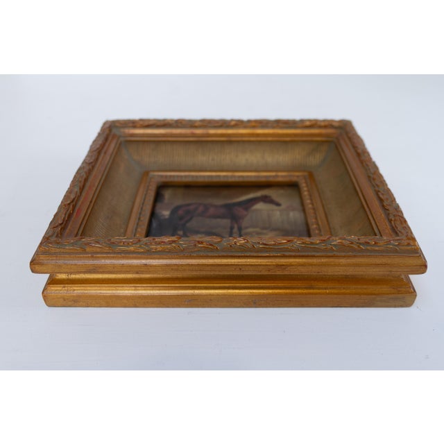 A. Ladd, Bay Horse, 20th Century, Oil on Board, Framed For Sale - Image 3 of 18