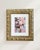 Original floral Impressionist-style painting with an 8x10 white mat board. We have matched this artwork with a beautiful...