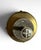 Set of Eight Hollywood Regency Metallic Wood Knobs With Iridescent Aurora Borealis Gems For Sale - Image 4 of 18