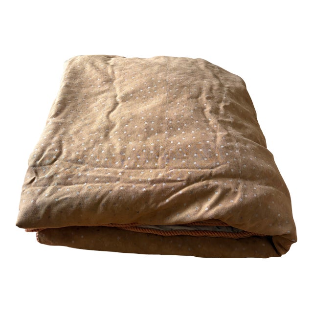 1998 Suzanne Tick for Knoll Textiles Custom "Domino" California King Comforter For Sale