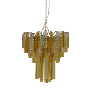 Quadrilobe Chandelier from Venini, 1970s For Sale
