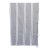 Dove Grey Striped Moroccan Pom Pom Blanket For Sale