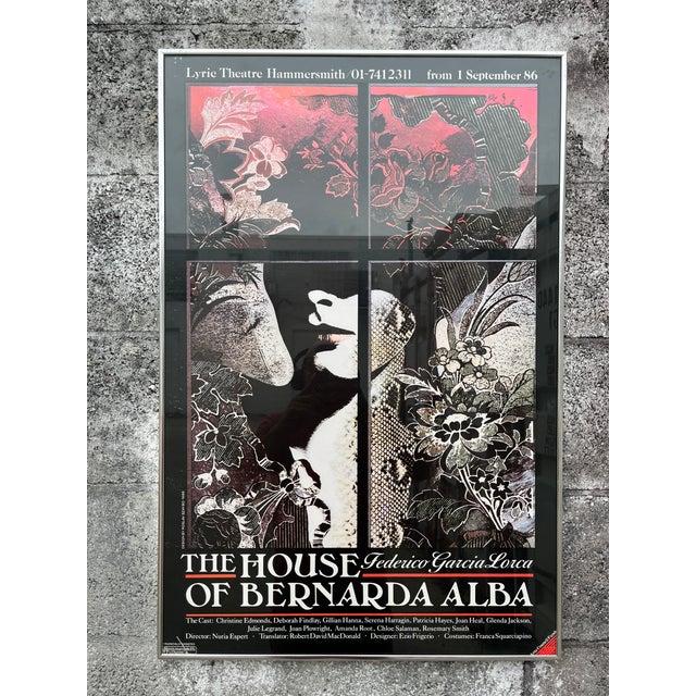 1980s 1986 "The House of Bernarda Alba" Original Promotional Poster by Roslav Szaybo For Sale - Image 5 of 18