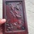 Chinese Vintage Chinese Carved Rosewood Box With Stone Inlays & Lotus Fish Motif - Jewelry/Keepsake Box For Sale - Image 3 of 9