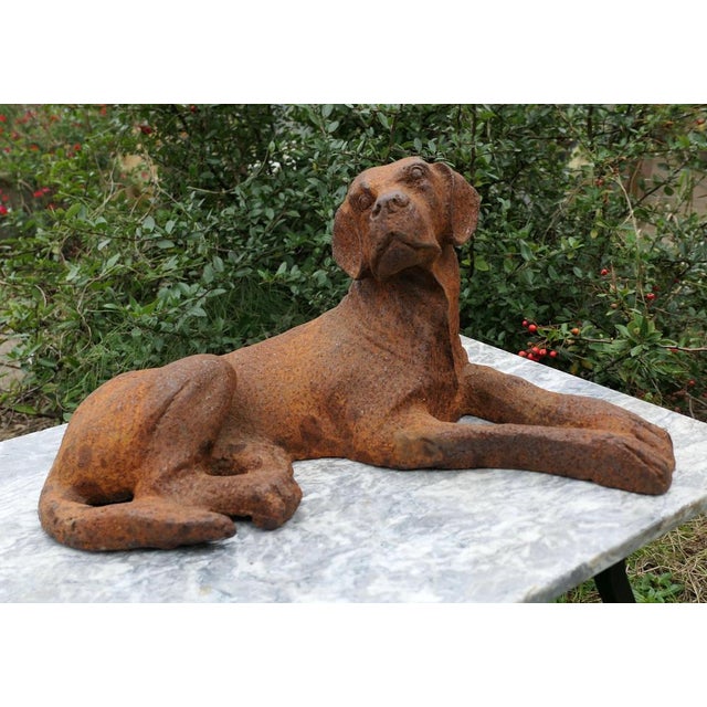 Metal Labrador Puppy Door Stop, 1960s For Sale - Image 7 of 8