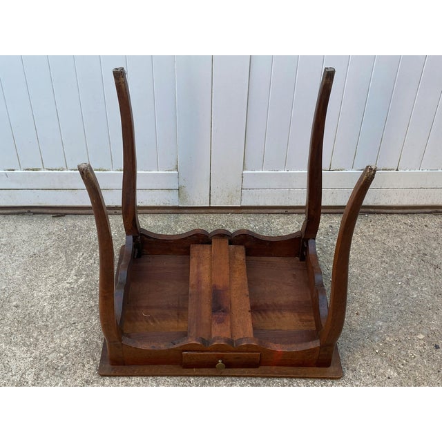 Oak Desk with 1 Drawer, 1890s For Sale - Image 15 of 18