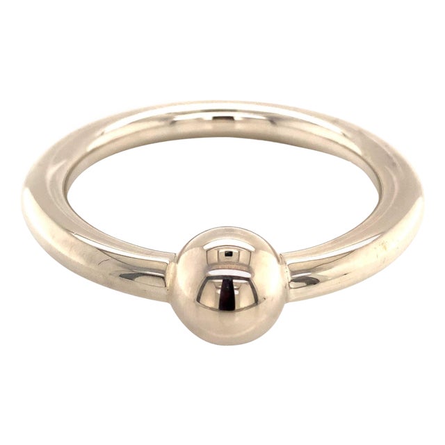 Tiffany & Co. Estate Sterling Silver Baby Rattle 17.6 Grams For Sale