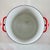 Red 1960s Dansk Kobenstyle Red 8 Qt Enamel on Steel Stock Pot For Sale - Image 8 of 11