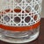 Large Mid-20th Century Woven Cane Pattern Tumblers -- Set of 7 For Sale - Image 9 of 16