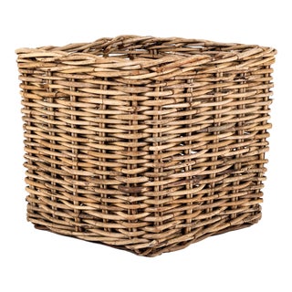Large Country House Wicker Basket For Sale