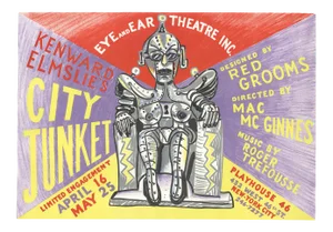 1980 Red Grooms 'City Junket' Serigraph