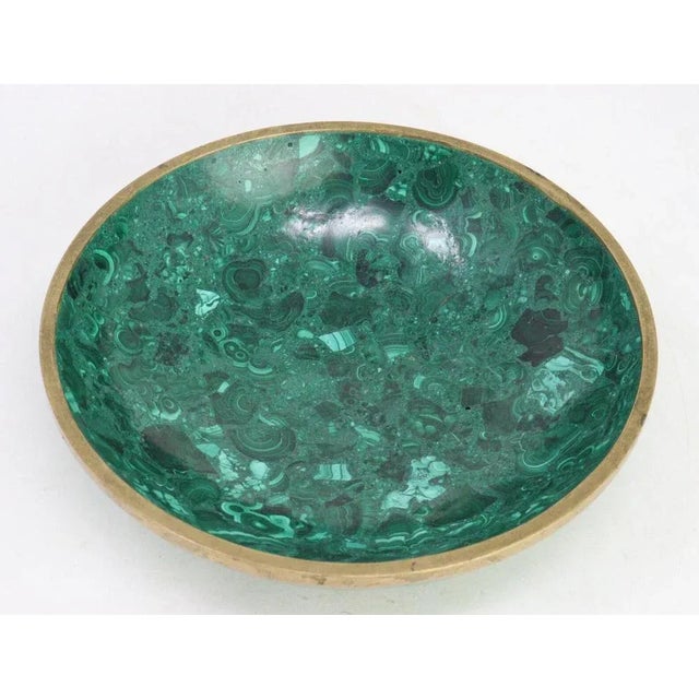 Malachite Pocket Scoop, 1950 For Sale - Image 4 of 7