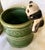 Ceramic Vintage Asian Bamboo Motif Planters/Catchalls For Sale - Image 7 of 8