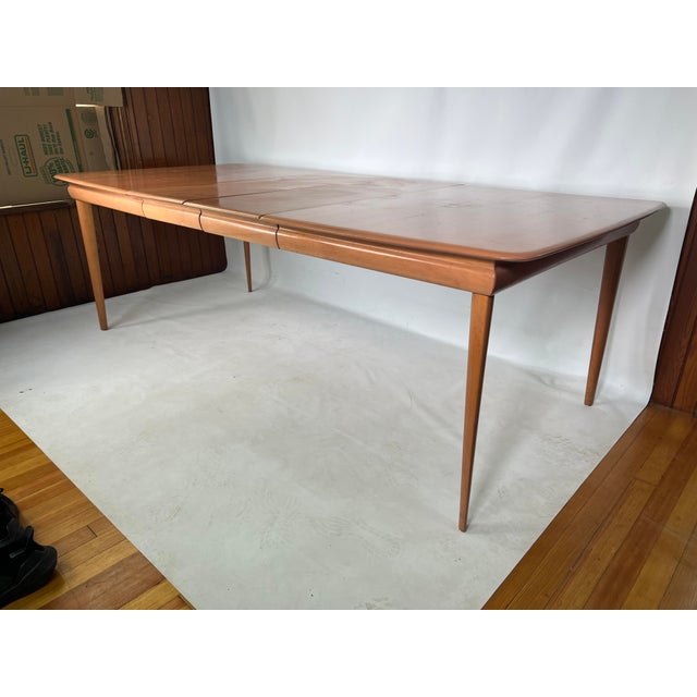 1950s Heywood Wakefield Champagne Finish Dining Table Chairish