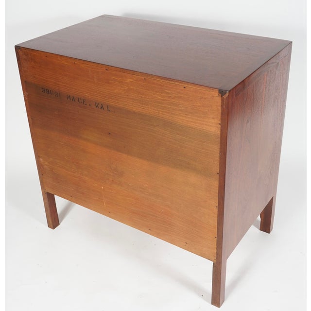 Mid 20th Century Mount Airy Janus Mid Century Walnut Lowboy Dresser For Sale - Image 5 of 10