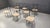 Black Vintage Italian Bistro and Papercord Dining Chairs, 1980s, Set of 8 For Sale - Image 8 of 12