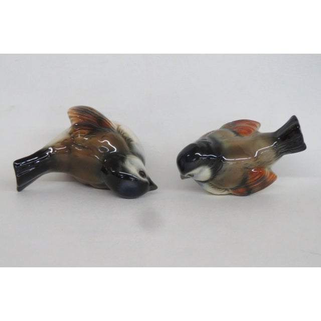 Goebel W Germany Cv73 and Cv74 Pair of 2 Porcelain Sparrow Bird Figurines 4899b For Sale - Image 18 of 18