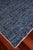 Wood Exquisite Rugs Lincoln Hand loom Bamboo/Silk Blue Rug-10'x14' For Sale - Image 7 of 8