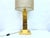 Metal Hollywood Regency Floor or Table Lamp with Gold-Plated Ceramic Base, 1960s-1970s For Sale - Image 7 of 16