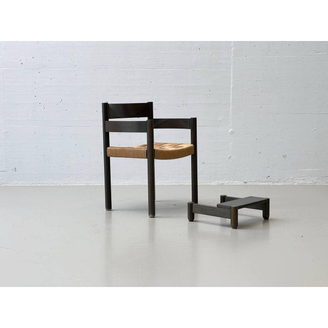 Chair with Footrest by Robert Hausmann for Stein Am Rhein, 1960s, Set of 2 For Sale - Image 4 of 18