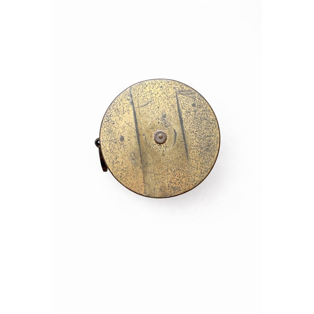 Metal Antique Letter Scale with Brass Weights from D.R.G.M. Pendulum, Germany, 1900s, Set of 5 For Sale - Image 7 of 12