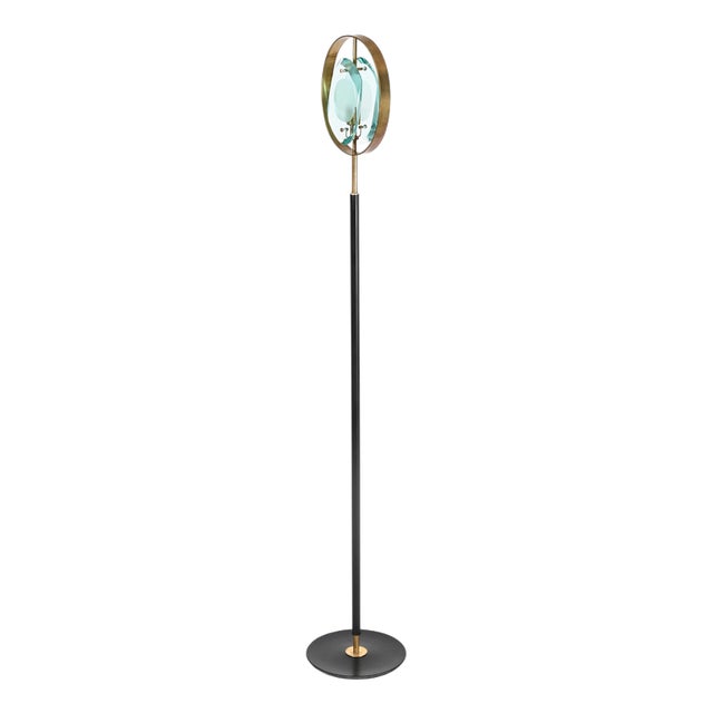 Model 2020 Floor Lamp by Max Ingrand for Fontana Arte, Italy, 1961 For Sale