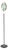 Model 2020 Floor Lamp by Max Ingrand for Fontana Arte, Italy, 1961 For Sale