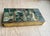 Mid-Century Modern Vintage Mexican Brass & Semiprecious Stone Mosaic Box With Stylized Swan Motif, in the Style of Los Castillo, Circa 1950s For Sale - Image 3 of 7