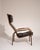 Chairs in Wengé Plywood and Black Leather by Yngve Ekström for Swedese, 1970s, Set of 2 For Sale - Image 3 of 16