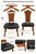 Wood Vintage Babcock-Phillips Gentleman’s Valet Chair With New Black Leather Seat For Sale - Image 7 of 11