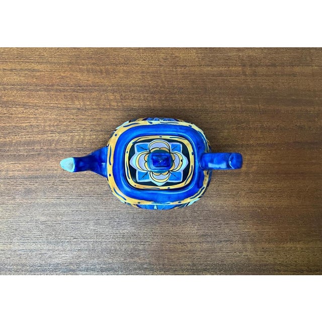 Vintage Handcrafted Ceramic Teapot from Carlton Ware, England For Sale - Image 3 of 18