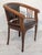 Interwar Wooden Office Chair in Natural Leather, 1890s For Sale - Image 14 of 15