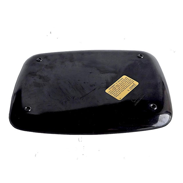The Couroc Company Mid 20th Century Couroc of Monterey Tray With Brass and Wood Inlay Mushrooms For Sale - Image 4 of 11