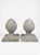 Pair of Vintage Mid-Century Neoclassical Cast Stone Pinecone Finials For Sale - Image 4 of 9