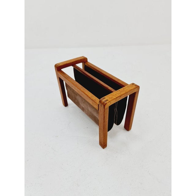 Mid-Century Danish Teak Magazine Rack by Salling Stolefabrik, 1960s For Sale - Image 11 of 11