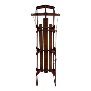 Vintage Wooden Flexible Flyer Style Sled