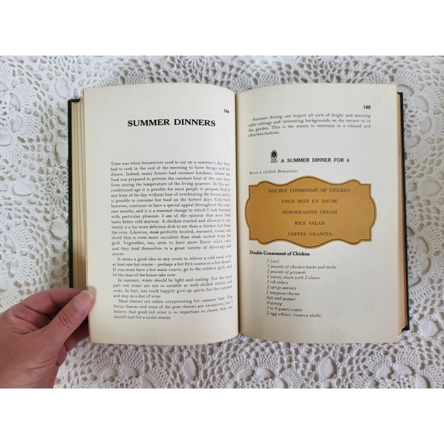 1965 James Beard Menus for Entertaining Cookbook For Sale - Image 11 of 12
