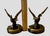 ​Mid 20th Century Solid Brass Mallard Ducks in Flight Bookends Attributed to Pm Craftsman - A Pair For Sale - Image 9 of 12
