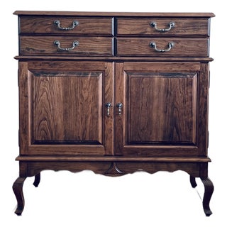 Traditional/ Contemporary Solid Cherry Wood Sideboard / Buffet For Sale